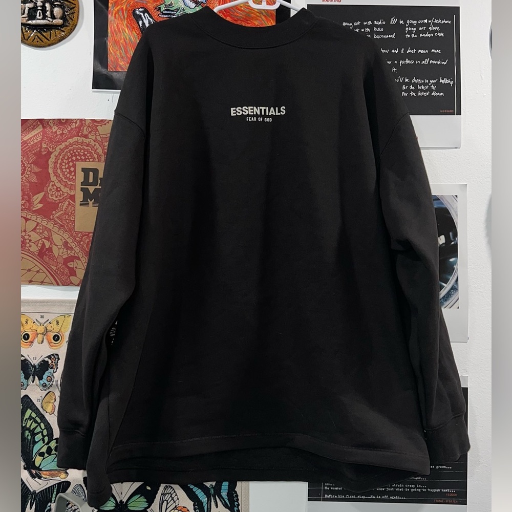 essentials fear of god sweatshirt